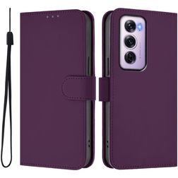 Mobigear Urban Wallet OPPO Reno 12 Pro Hülle Klapphülle Geldbörse - Lila