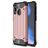 Mobigear Outdoor Samsung Galaxy A40 Hülle Hardcase Backcover Stoßfest - Roségold