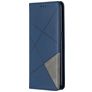Mobigear Rhombus Slim OPPO Reno 4 Hülle Klapphülle - Blau