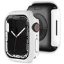 Mobigear Colors (dünn) Apple Watch - 41 mm Hardcase Hülle - Weiß