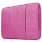 Mobigear Denim Zipper Laptop Sleeve 13 - 14 Zoll Laptop Hülle - Pink