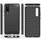 Mobigear Brushed Slim Huawei P30 Hülle Flexibles TPU Backcover - Schwarz