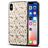 Mobigear Design iPhone XS Max Hülle Flexibles TPU Backcover - Blumen