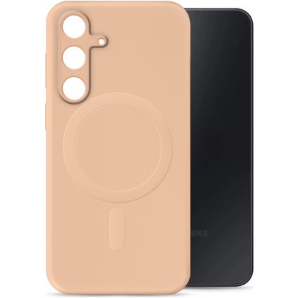 My Style Protective Flex Samsung Galaxy S25 FE MagSafe Hülle Flexibles TPU Backcover - Soft Pink