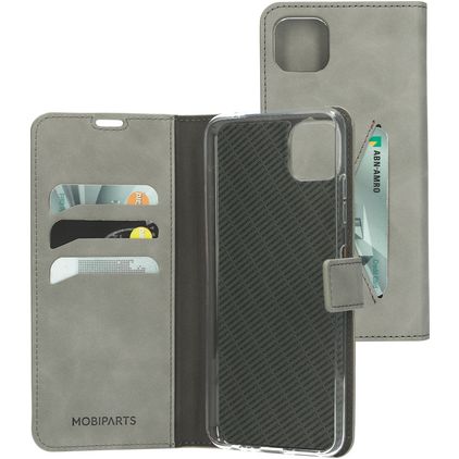 Mobiparts Classic Wallet Samsung Galaxy A22 5G Klapphülle Portemonnaie - Granite Grey
