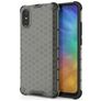 Mobigear Honeycomb Xiaomi Redmi 9A Hülle Hardcase Backcover Stoßfest - Grau