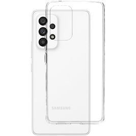 Mobiparts Classic Durchsichtig Samsung Galaxy A53 Hülle Flexibles TPU Backcover - Transparent