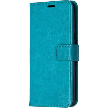 Mobigear Wallet Samsung Galaxy A31 Hülle Klapphülle Geldbörse - Türkis