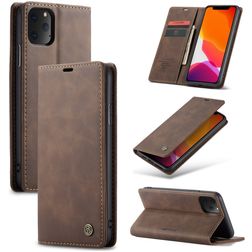 Caseme 013 iPhone 11 Pro Hülle Klapphülle Geldbörse - Braun