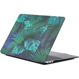 Mobigear Design MacBook Air 13 Zoll (2018-2020) Hardcase Hülle MacBook Case - Palm Leafs - Model A1932 / A2179 / A2337