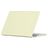Mobigear Cream Matte MacBook Air 13 Zoll (2022-2026) Hardcase Hülle MacBook Case - Gelb - Model A2681 / A3113 / A3240 / A3449