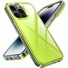 Mobigear Crystal iPhone 14 Pro Max Hülle Hardcase Backcover - Grün