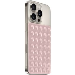 Mobiparts Sticky Pad Saugnapf-Handyhalterung - Pink Universal