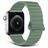 Decoded Traction Loop Silikon Apple Watch Armband Magnetverschluss - 42/41/40/38 mm - Sage Leaf