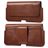 Mobigear Deluxe Belt Gürteltasche (max 18,5 cm x 9 cm) - Gürtelhülle - Holster - Braun