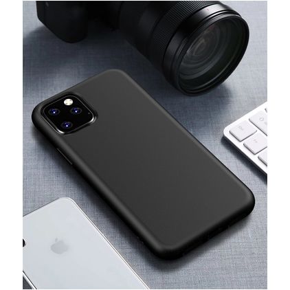 Mobigear Bio iPhone 11 Pro Max Hülle Umweltfreundliches Backcover - Schwarz
