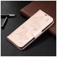 Mobigear Pressed Butterfly Bookcase Case Rose Gold Samsung Galaxy A52