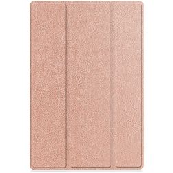 Mobigear Tri-Fold Gel Samsung Galaxy Tab A8 10.5 (2021) Hülle TPU,Kunstleder Klapphülle - Roségold