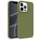 Mobigear Bio iPhone 13 Mini Hülle Umweltfreundliches Backcover - Olive