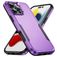 Mobigear Heavy Armor iPhone 16 Pro Hülle Hardcase Backcover Stoßfest - Lila