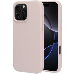 Mobiparts iPhone 16 Pro Max Silikon Hülle Backcover - Soft Salmon