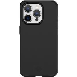 ITSkins SpectrumSilk-R iPhone 15 Pro Max Hülle Flexibles TPU Backcover Stoßfest - Schwarz
