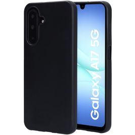 Mobiparts Classic Samsung Galaxy A17 Hülle Flexibles TPU Backcover - Schwarz