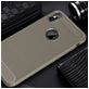 Mobigear Brushed Slim iPhone XS Max Hülle Flexibles TPU Backcover - Grau