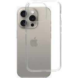 Mobiparts Classic Durchsichtig iPhone 15 Pro Hülle Flexibles TPU Backcover - Transparent