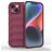 Mobigear Bumpy iPhone 15 Hülle Flexibles TPU Backcover - Weinrot