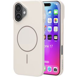 Mobiparts Slim Line iPhone 17 MagSafe Hardcase Backcover - Off White