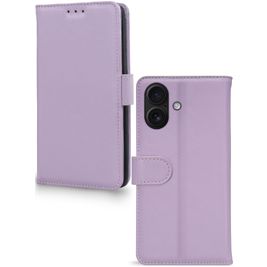 Mobilize Premium Gelly iPhone 17 Hülle Klapphülle Geldbörse - Lila