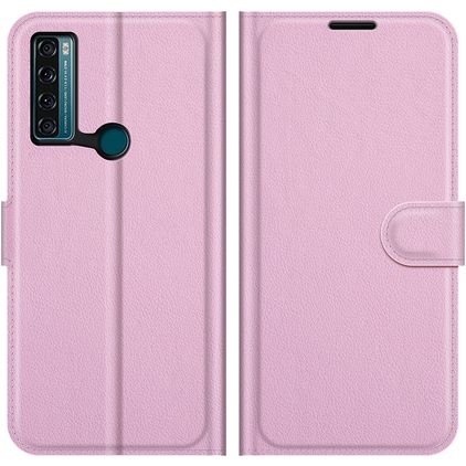 Mobigear Classic TCL 20 SE Hülle Klapphülle Geldbörse - Pink