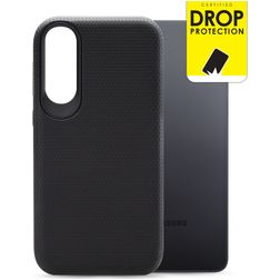 My Style Tough Samsung Galaxy S25 Edge Hülle Hardcase Backcover Stoßfest - Schwarz