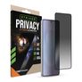 Striker Xtreme Impact Privacy Samsung Galaxy S25 Edge Panzerglas Gehärtetes Glas Displayschutz Privacy - Hüllenfreundlich - Schwarz