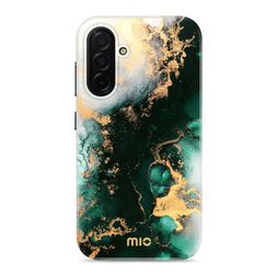 MIO Samsung Galaxy A27 MagSafe Hülle Hardcase Backcover - Green Marble