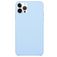 Mobigear Rubber Touch iPhone 15 Pro Silikon Hülle Backcover - Blau