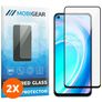 Mobigear Premium OnePlus Nord CE 2 Panzerglas Gehärtetes Glas Displayschutz - Hüllenfreundlich - Schwarz (2er Pack)