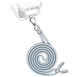 Valenta Lanyard Universal-Handykette einstellbar - Grau