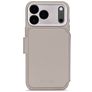 Decoded Detachable Wallet iPhone 17 Pro Max MagSafe Hülle Echtes Leder Abnehmbare 2in1 Klapphülle Geldbörse - Solid Clay