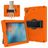 Mobigear Ruggedized iPad 5 (2017) Hülle EVA Schaum Backcover + Ständer - Orange