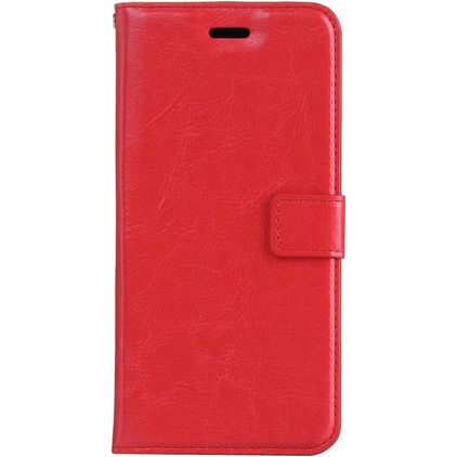 Mobigear Wallet Samsung Galaxy S8 Hülle Klapphülle Geldbörse - Rot