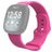 Mobigear Sport Dual Silikon Fitbit Sense Armband Drückerschließe - Pink