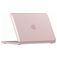 Mobigear Crystal Case MacBook Neo 13 Zoll (2026) Hardcase Hülle MacBook Case - Pastellrosa - Model A3404