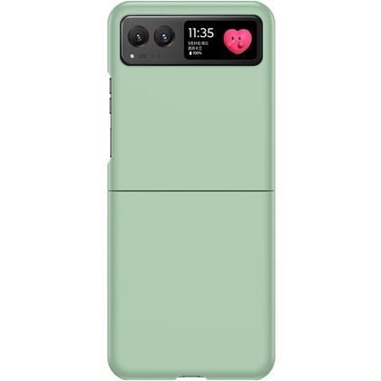 Mobigear Colors Motorola Razr 40 Hülle Hardcase Backcover - Minze