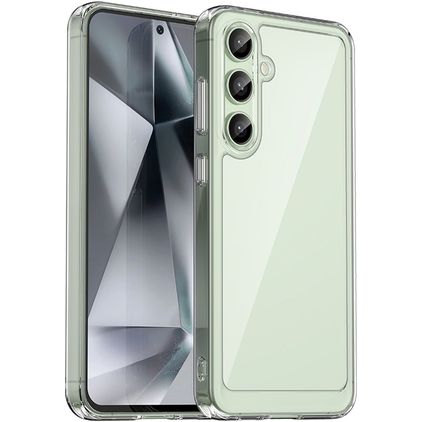 Mobigear Crystal Durchsichtig Samsung Galaxy S24 FE Hülle Hardcase Backcover - Transparent