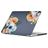 Mobigear Design MacBook Air 15 Zoll (2023-2025) Hardcase Hülle MacBook Case - Flowers Black - Model A2941 / A3114 / A3241