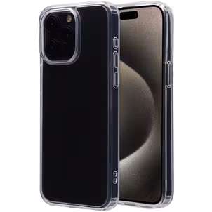 Mobiparts Classic Durchsichtig iPhone 15 Pro Max Hülle Hardcase Backcover - Transparent
