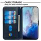 Mobigear Zipper Samsung Galaxy S20 Hülle Klapphülle Geldbörse - Blau