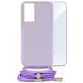 Mobilize Lanyard Gelly Samsung Galaxy A55 Flexibles TPU Handykette - Pastel Purple